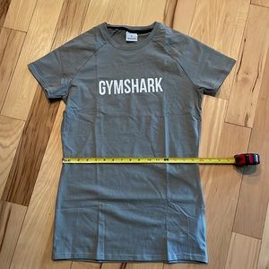Gymshark Apollo Short-sleeve T-shirt - Smokey Grey - Size Small (muscle fit)